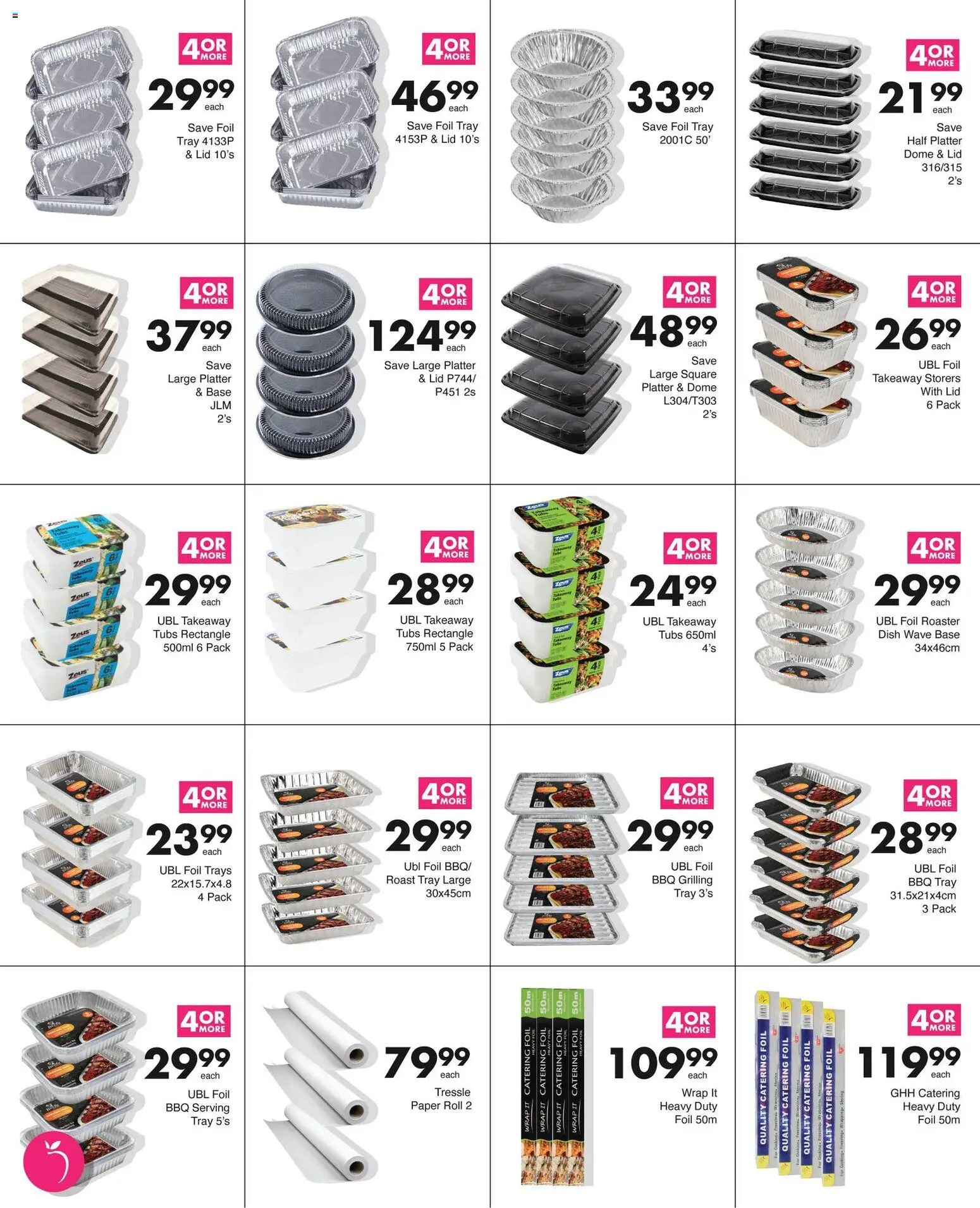 New Save catalogue – valid from 09.02.2026 | Page: 22 | Products: Tray, Platter, Paper