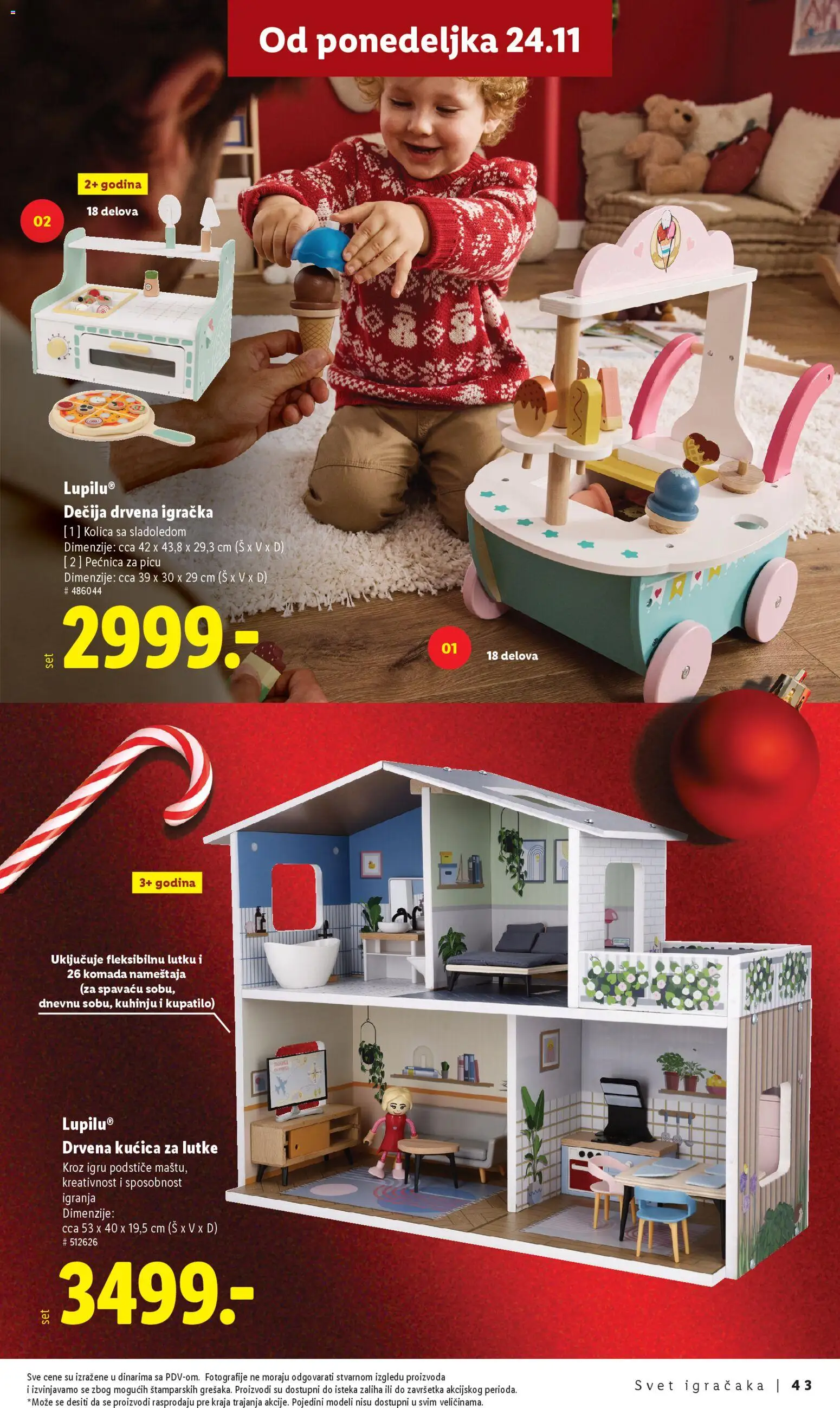 Lidl katalog - važi od 10.11.2025 | Strana: 43 | Proizvode: Kolica, Kupatilo