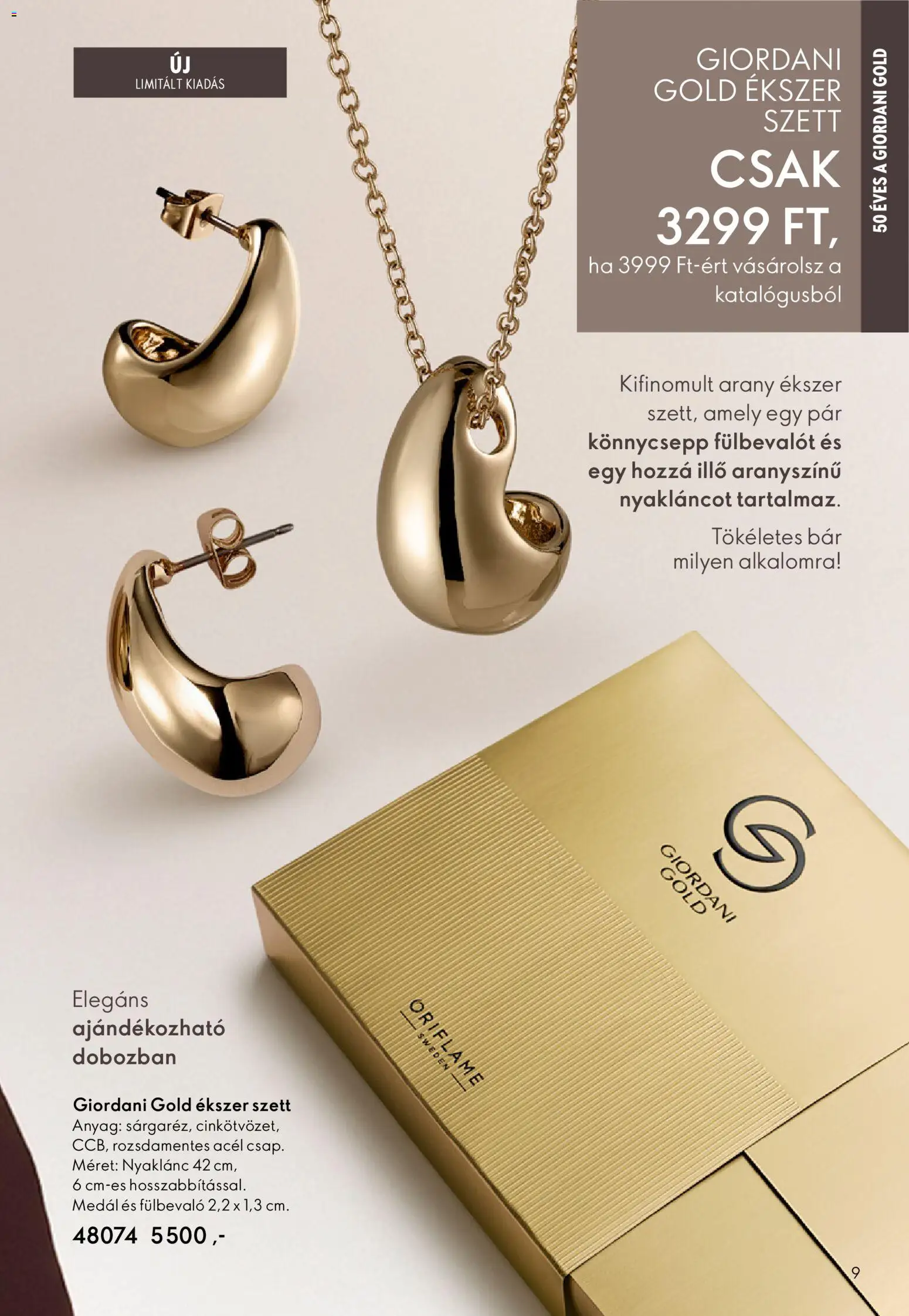 Oriflame akciós ujság - amely érvényes a következő dátumtól: 11.02.2026 | Oldal: 9