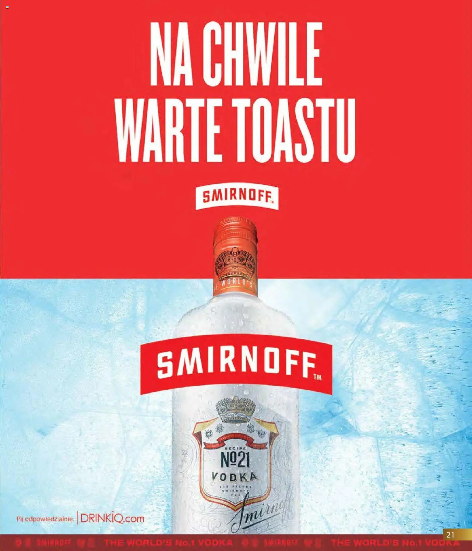 Eurocash gazetka - Horeca od 01.04.2026 | Strona: 21 | Produkty: Vodka