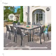 Maxi Bazar - Prévisualisation de Maxi Bazar Hespéride 2025 valide à partir de 05.02.2025 | Page: 82 | Produits: Table extensible, Miel, Fauteuil, Table