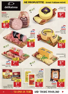 GOUDA BAYREUTH SIR, polutvrdi, 1kg - Pregled kataloga iz trgovine Konzum, vrijedi od 18.03.2026 | Stranica: 28 | Proizvodi: Trapist, Toast, Mortadela, Džiugas