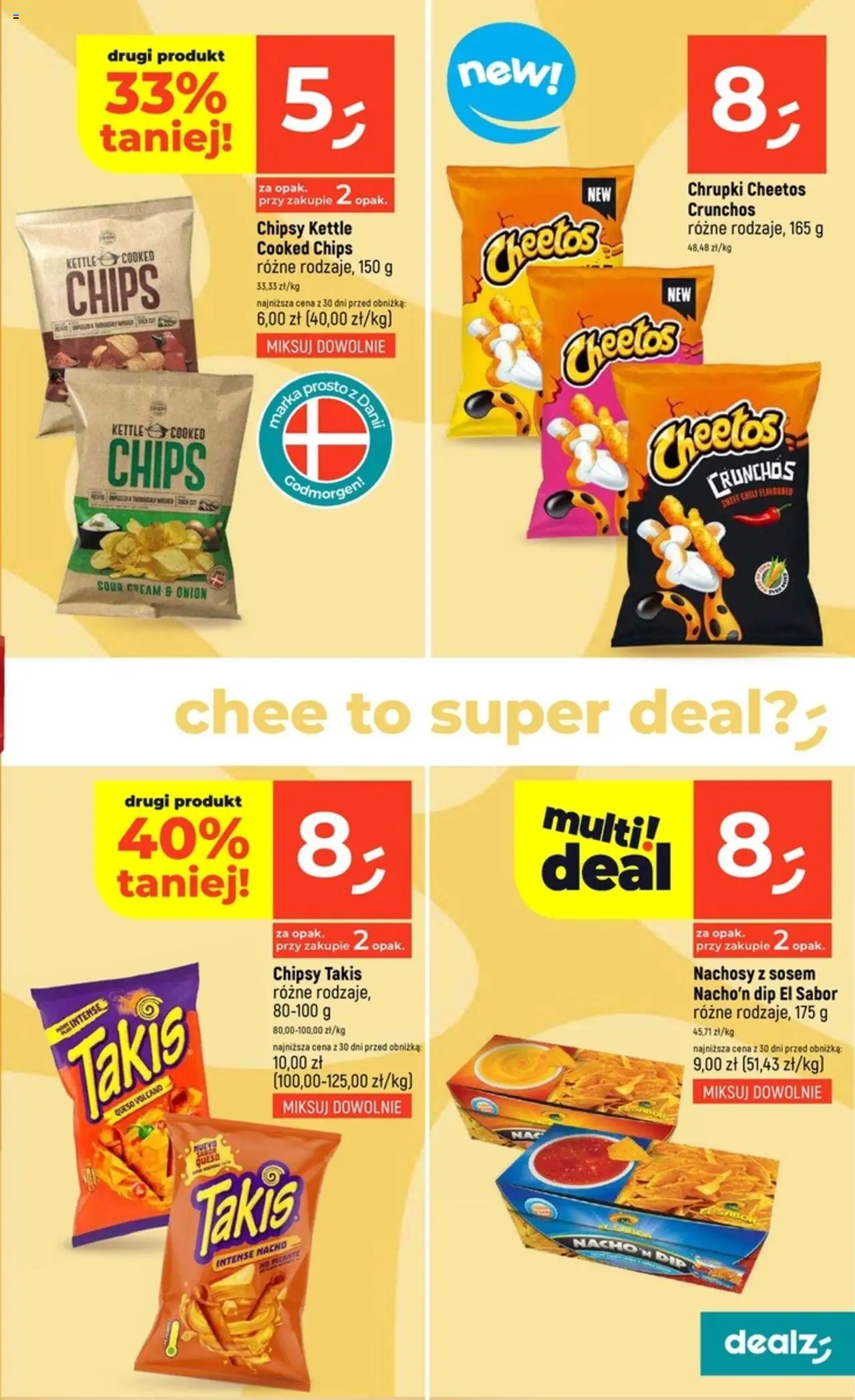 Dealz Gazetka od 07.08.2025 | Strona: 15 | Produkty: Chipsy, Chrupki