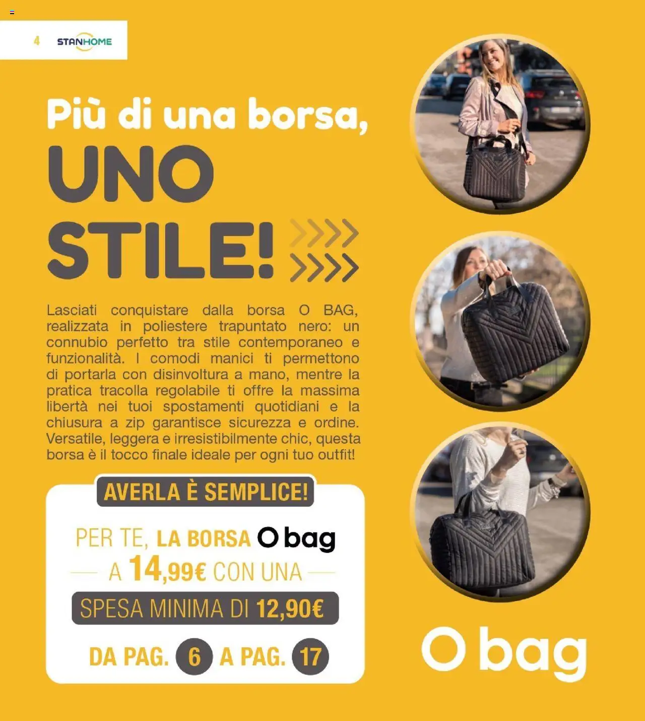 Volantino Stanhome del 09.09.2025 | Pagina: 5 | Prodotti: Borsa