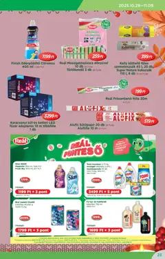 Reál Akciós újság - amely érvényes a következő dátumtól: 29.10.2025 | Oldal: 23