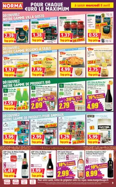 Norma - Prévisualisation de Norma catalogue valide à partir de 08.04.2026 | Page: 9 | Produits: Fraise, Orange, Litière pour chat, Chocolat