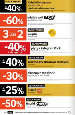 Pogląd oferty "Empik Black Friday" - ważna od 12.11.2025 | Strona: 126