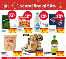 Anteprima del volantino Despar Budrio catalogo valido a partire dal 18.12.2025 | Pagina: 2 | Prodotti: Olio extra vergine, Latte parzialmente scremato, Parmigiano reggiano, Parmigiano