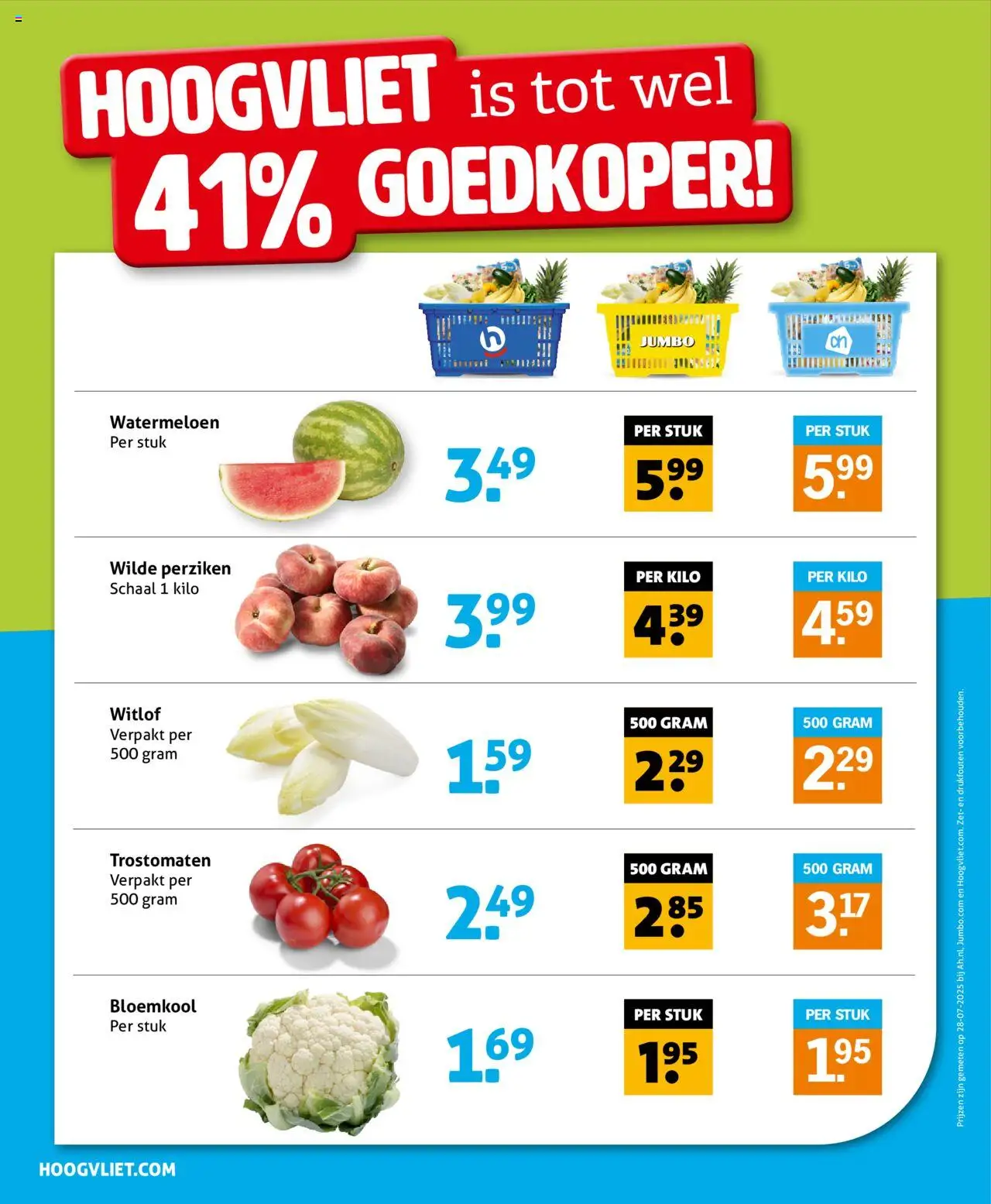  | Pagina: 10 | Producten: Bloemkool, Schaal, Watermeloen, Perziken