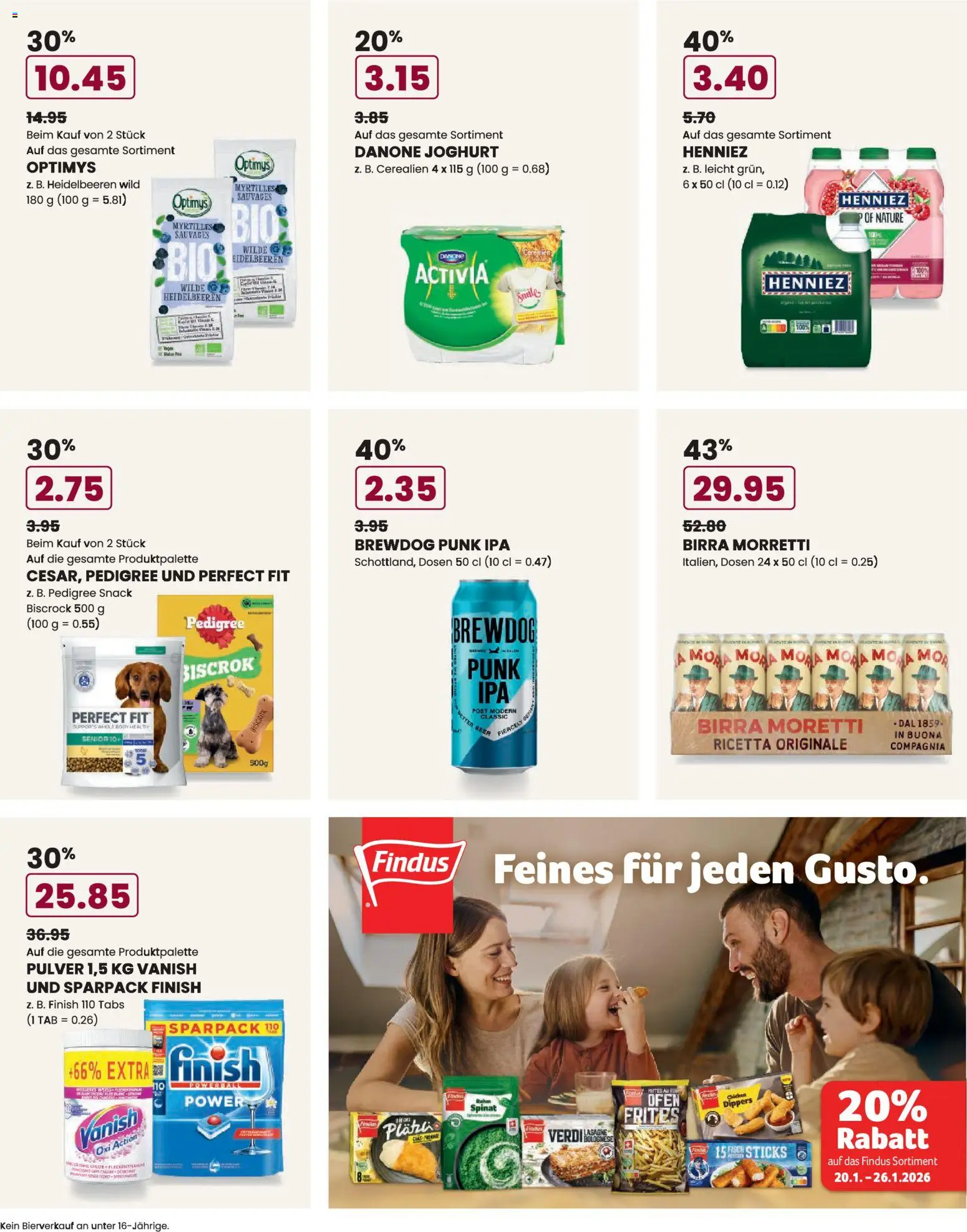 Manor Aktionen – gültig ab 20.01.2026 | Seite: 7 | Produkte: Pulver, Joghurt