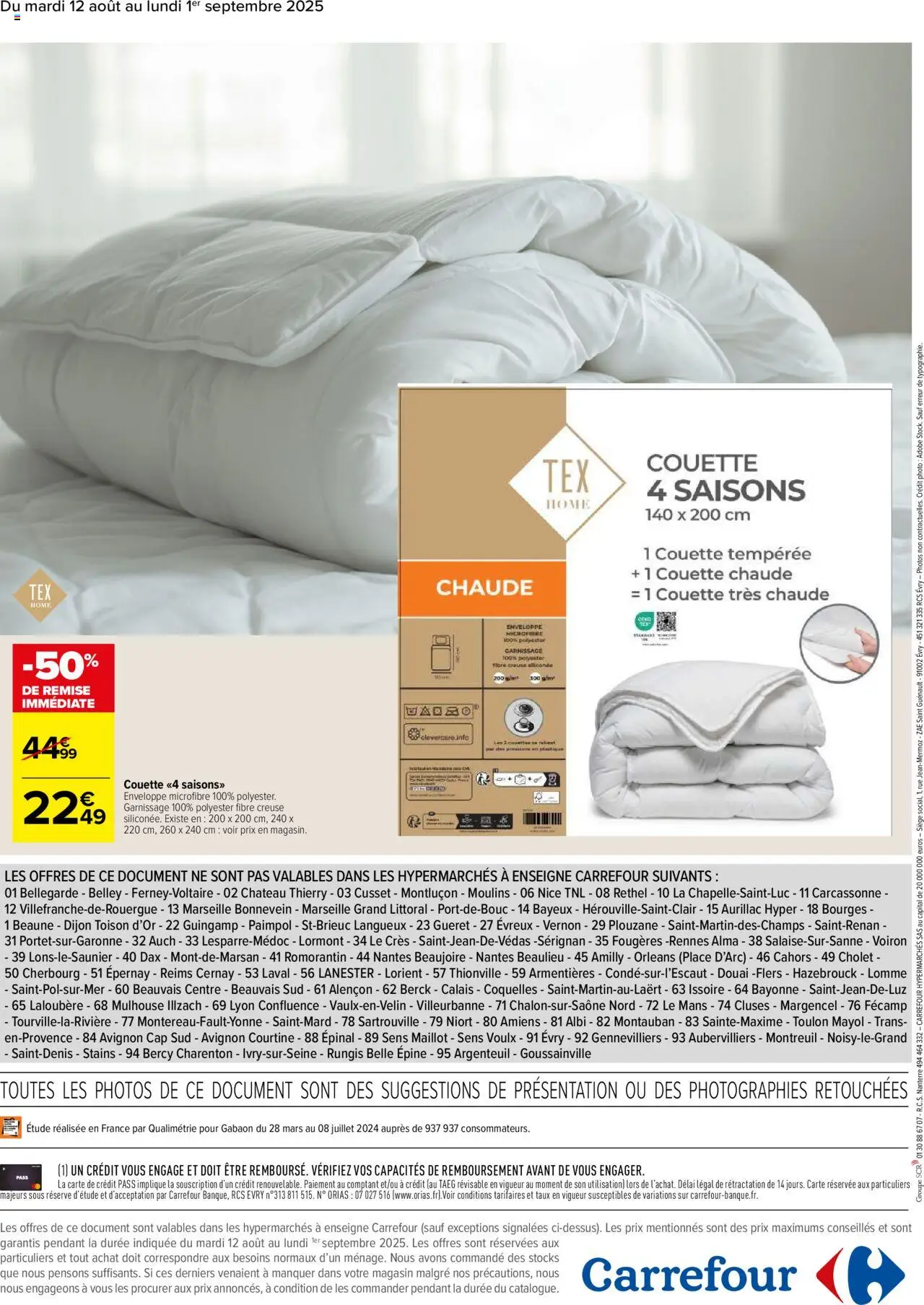  | Page: 4 | Produits: Enveloppe, Thé, Couette