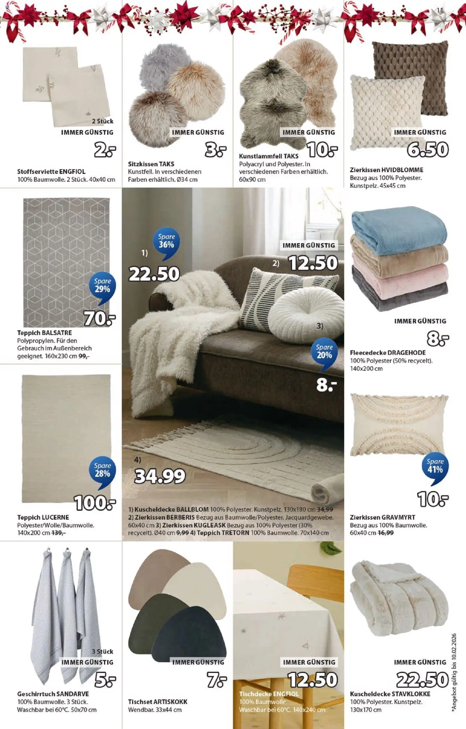 JYSK  Angebote gültig ab 27.10.2025 | Seite: 11 | Produkte: Teppich
