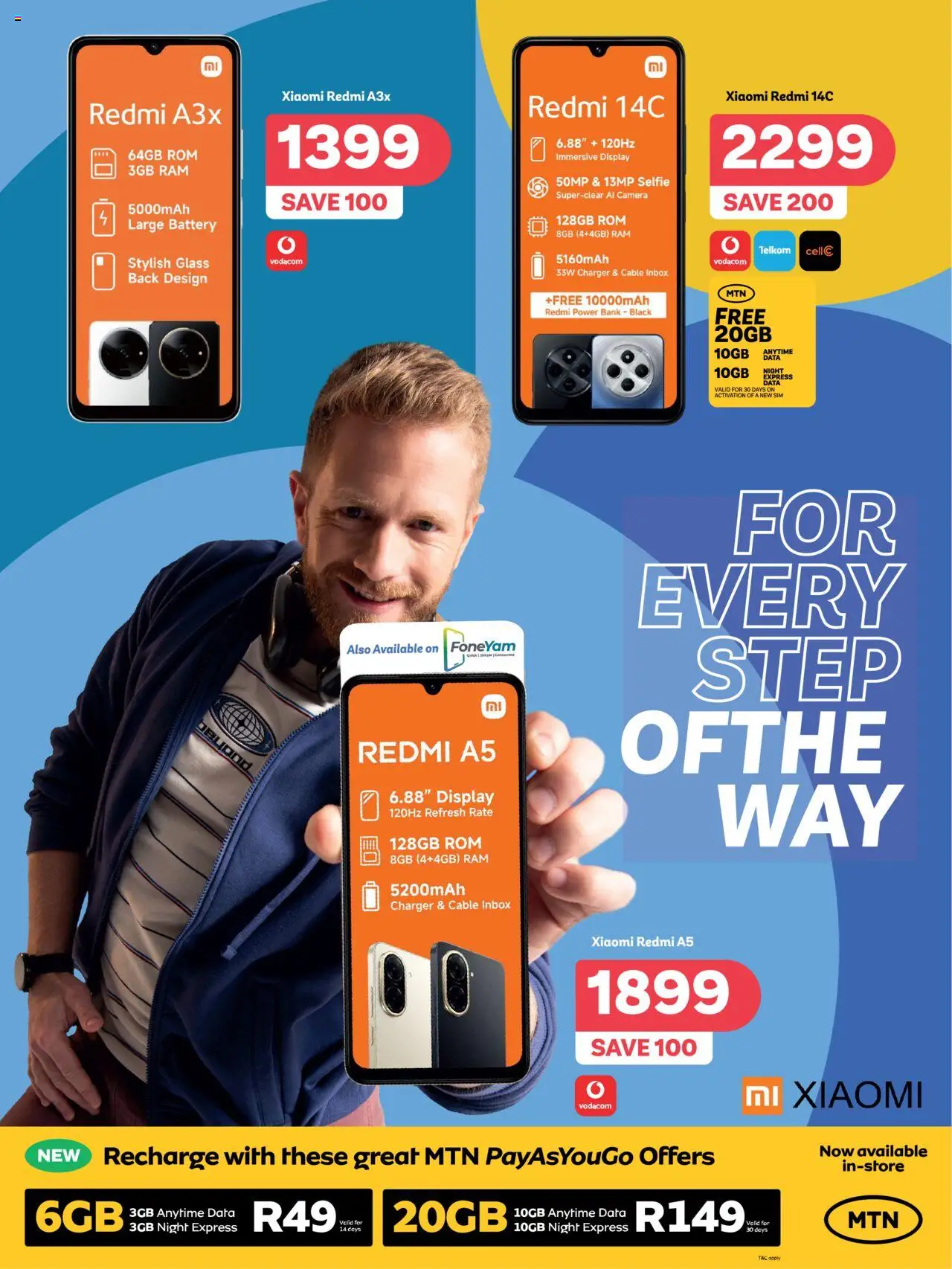 PEP Stores - Cell Specials │ valid from 22.08.2025 | Page: 4 | Products: Sim, Camera, Battery, Charger