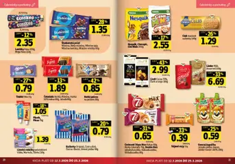 Fresh leták platný od 12.03.2026 | Strana: 11 | Produkty: Croissant, Čokoláda, Cini Minis, Nesquik