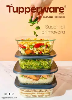 Anteprima del volantino Tupperware volantino valido a partire dal 01.04.2026
