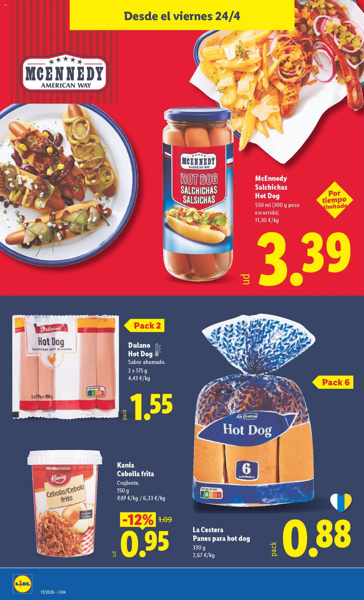 Lidl Canarias │ válido desde el 20.04.2026 | Página: 28 | Productos: Παγωμένο τσάι, Peso