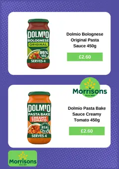 Preview of Morrisons - Weekly offers valid from 06.04.2026 | Page: 2 | Products: Sauce, Pasta