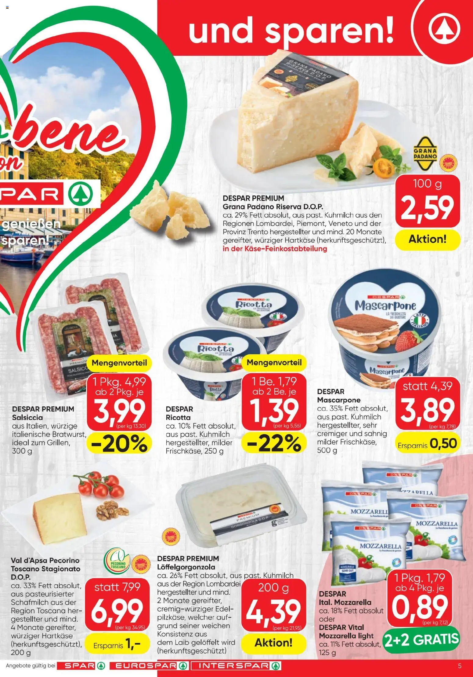 Spar - Flugblatt gültig ab 23.04.2026 | Seite: 5
