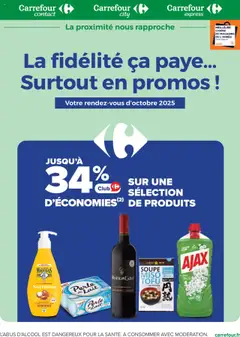 Carrefour contact - Prévisualisation de Carrefour contact catalogue valide à partir de 01.10.2025