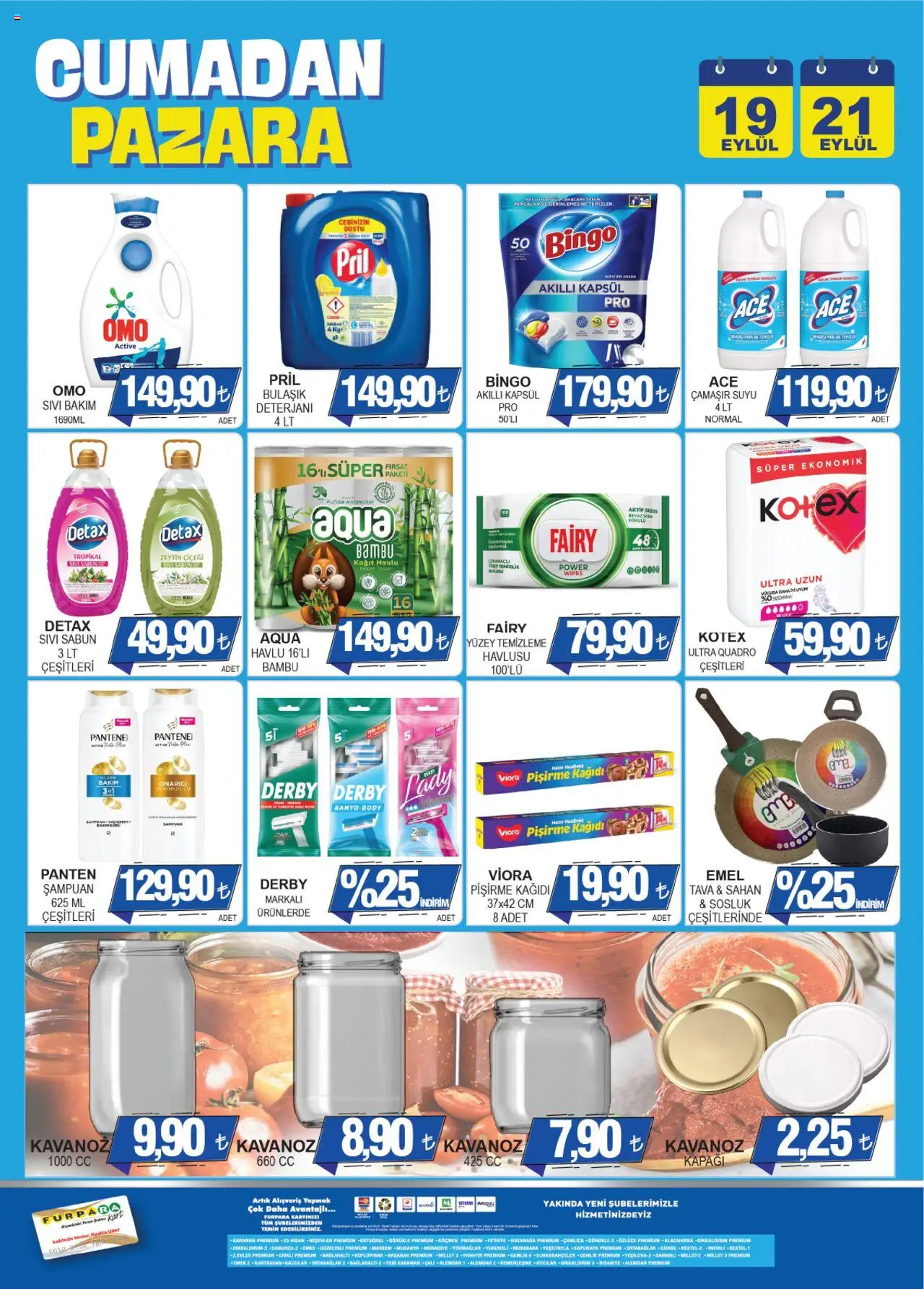 Furpa İndirim Bülteni - 19.09.2025 tarihinden itibaren geçerlidir | Sayfa: 5 | Ürünler: Şampuan, Sabun, Zeytin