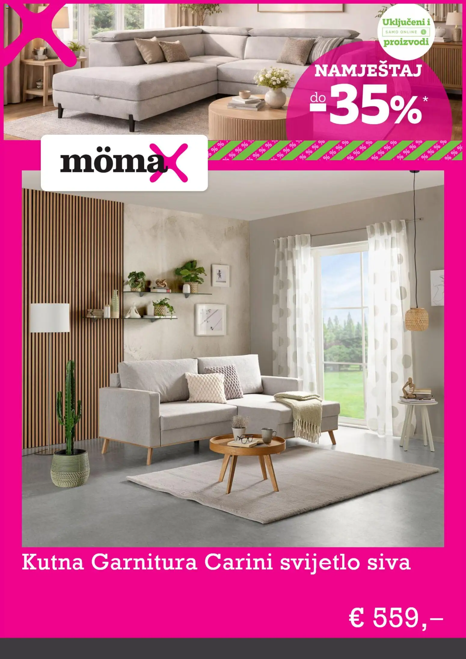 Mömax katalog | vrijedi od 10.03.2026 | Stranica: 5 | Proizvodi: Kutna garnitura