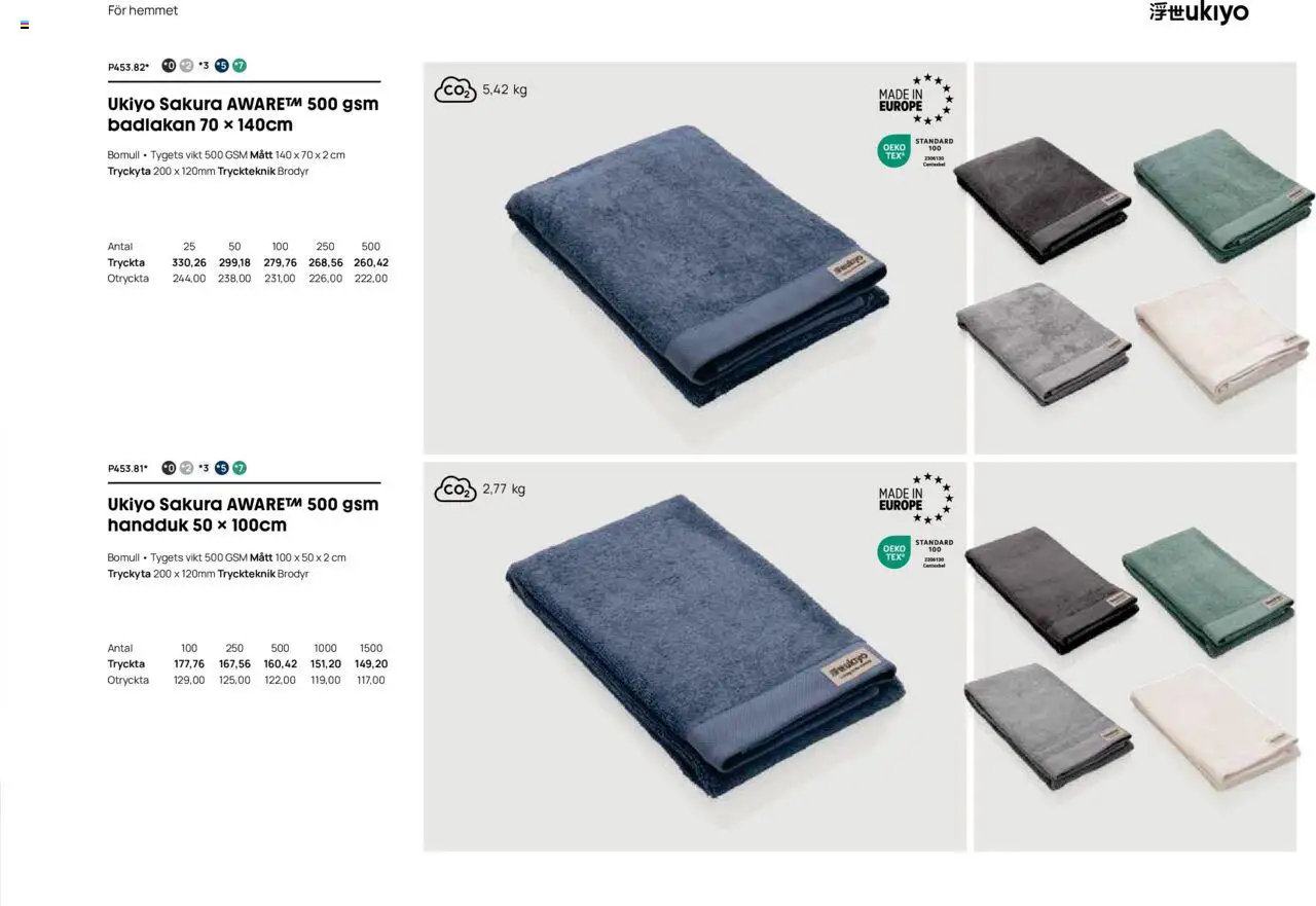 Lyreco reklamblad aktuell från 12.03.2024 | Sida: 375 | Produkter: Handduk