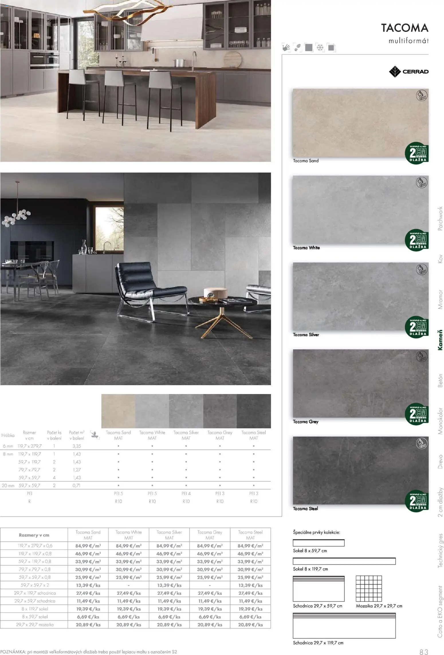 Nové Ingema akcie – leták je platný od 29.10.2025 | Strana: 85 | Produkty: Dlažba