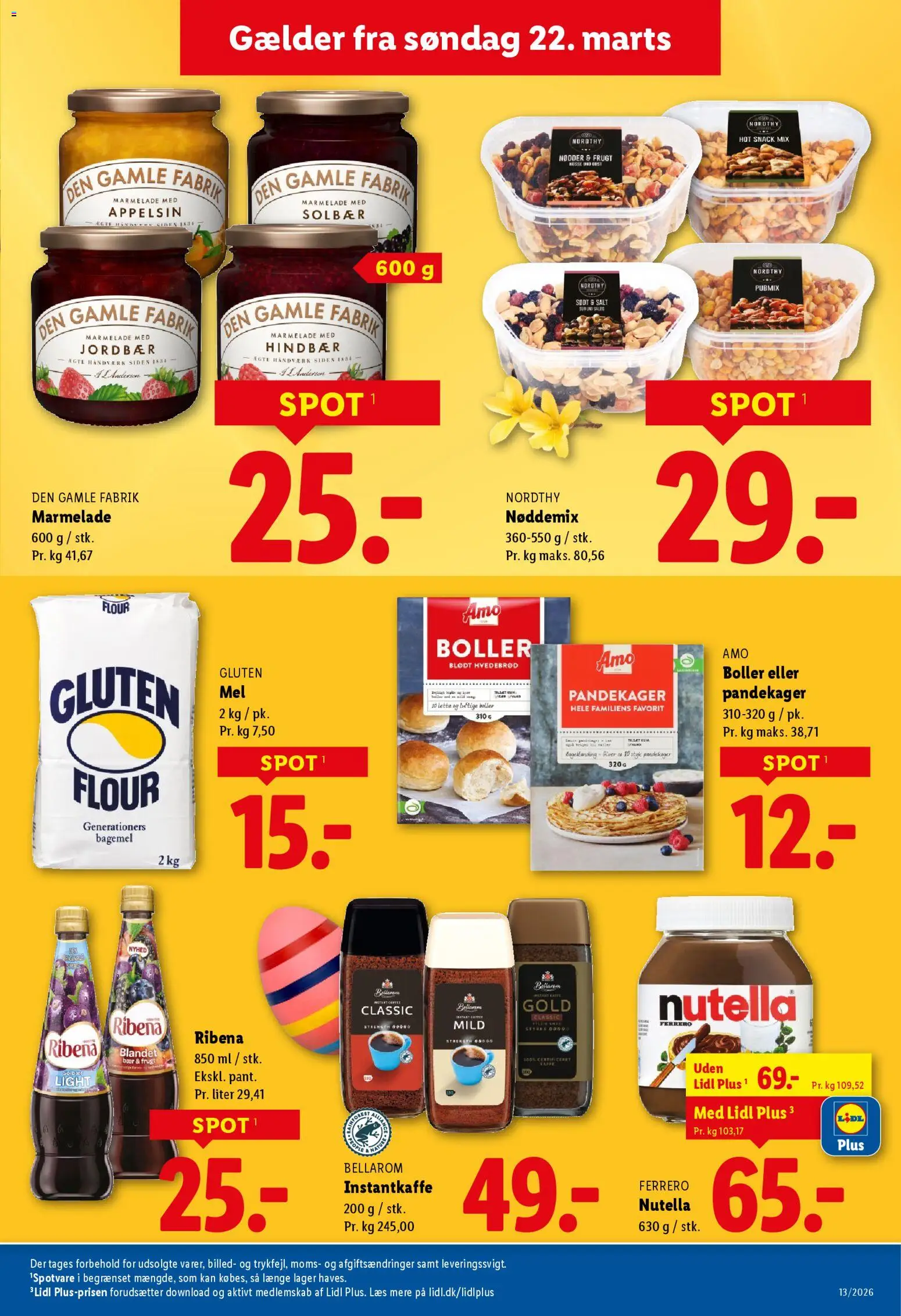 🛍️ Lidl - Tilbudsavis fra 22/03/2026 » Se eksklusive tilbud og spar penge i dag! 💰 | Danmark