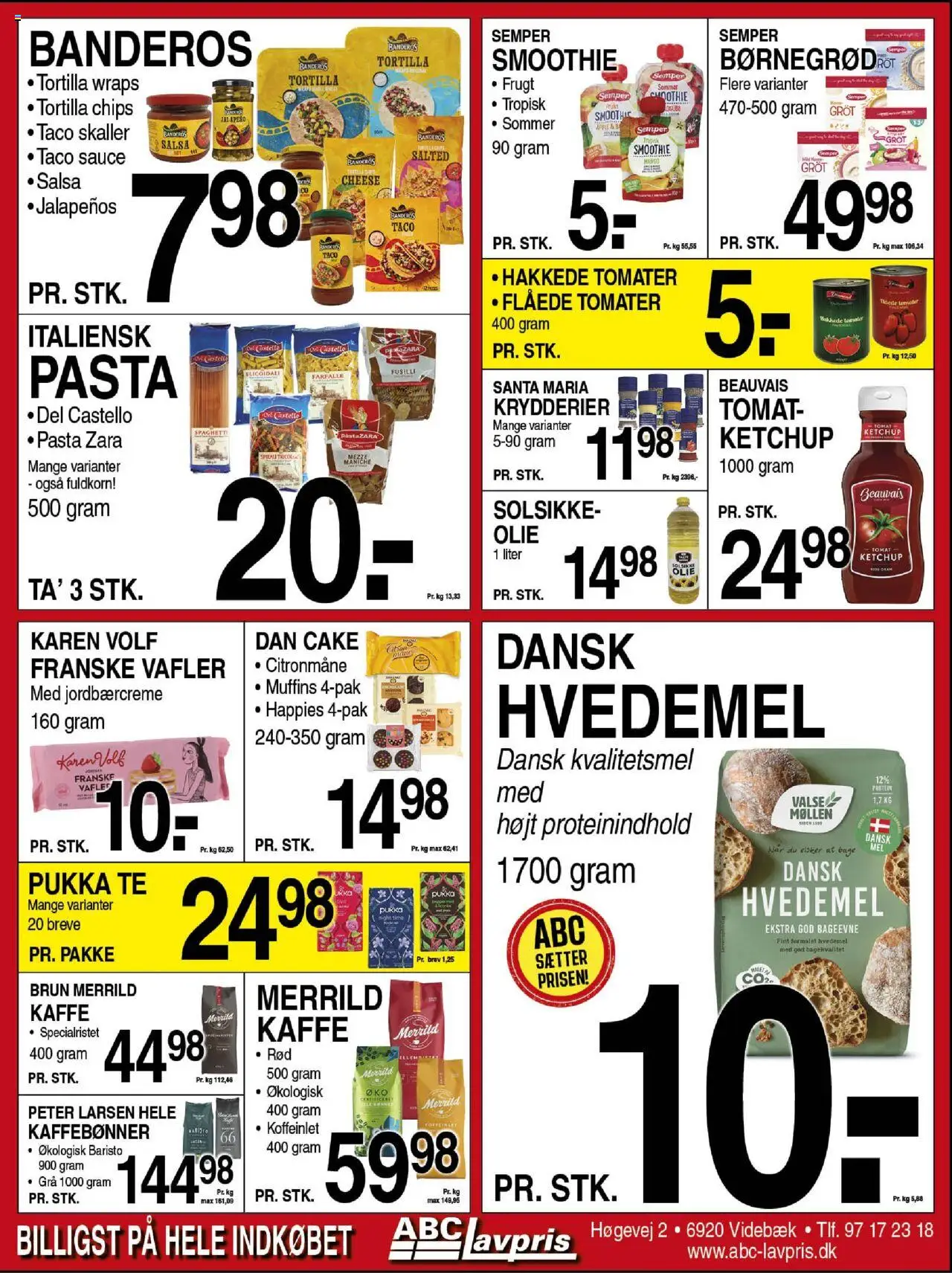 Abc Lavpris Tilbudsavis gyldig fra 06.08.2025 | Side: 6 | Produkter: Kaffe, Spaghetti, Ketchup, Citronmåne
