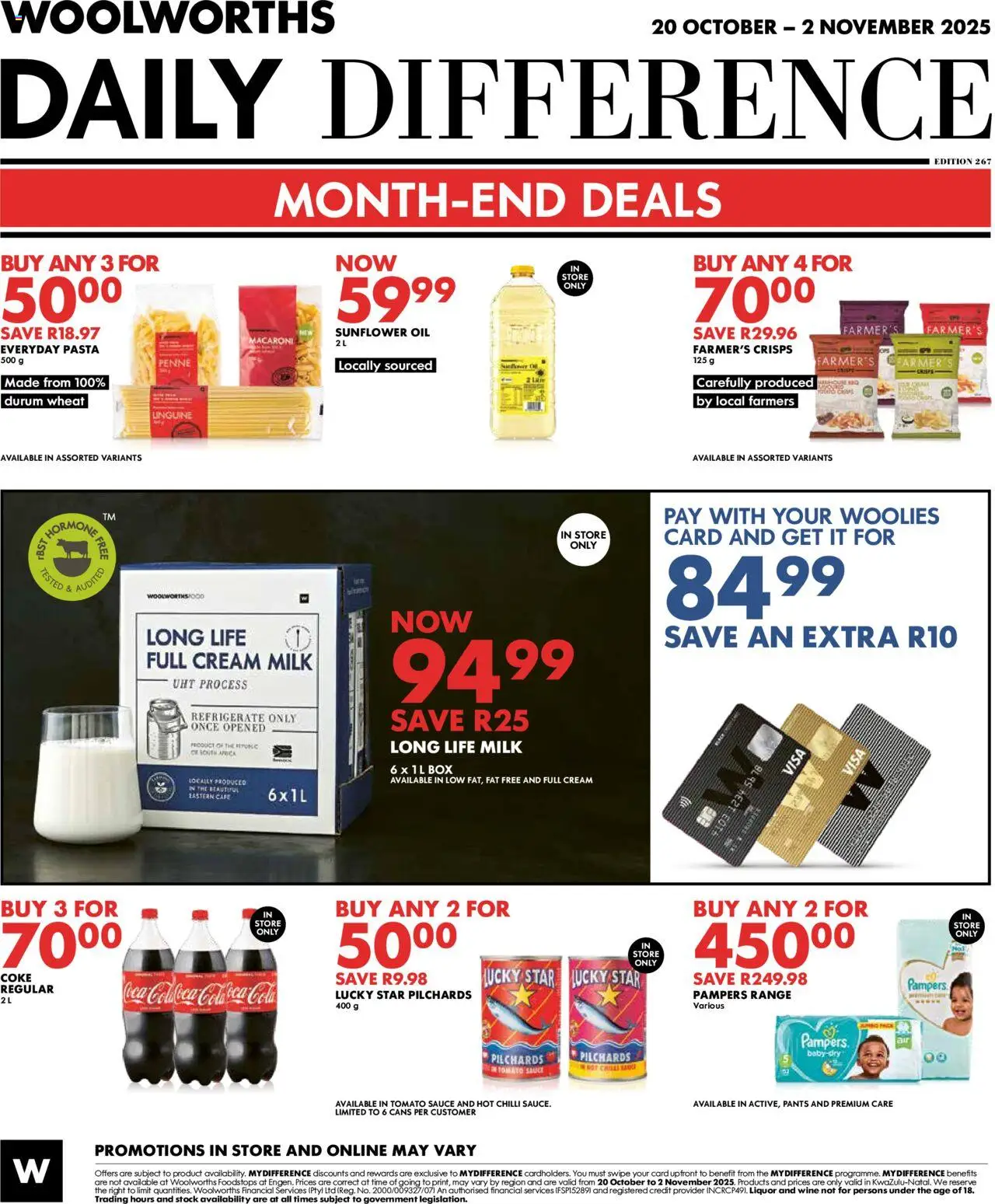 New Woolworths catalogue – valid from 20.10.2025 | Page: 12 | Products: Box, Coke, Wine, Pasta
