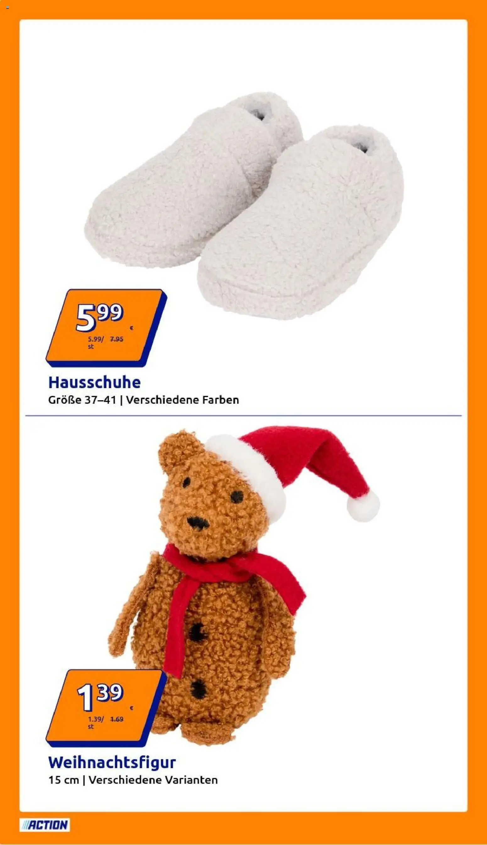 Action Flugblatt gültig ab 19.11.2025 | Seite: 18 | Produkte: Hausschuhe