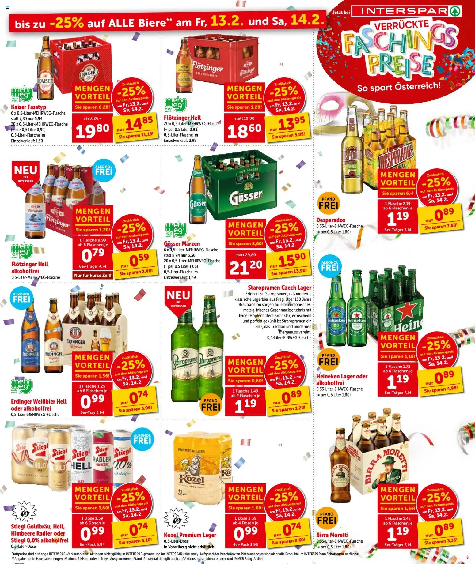 Interspar Flugblatt - Tirol gültig ab 12.02.2026 | Seite: 5 | Produkte: Himbeere