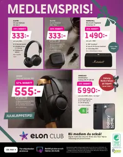 Elon - erbjudanden - Förhandsvisning av reklamblad från butik Elon aktuell från 08.12.2025 | Sida: 8