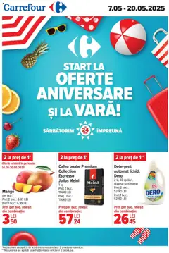 Catalog Carrefour – previzualizare al pliantului de la Carrefour valabil de la 07.05.2025