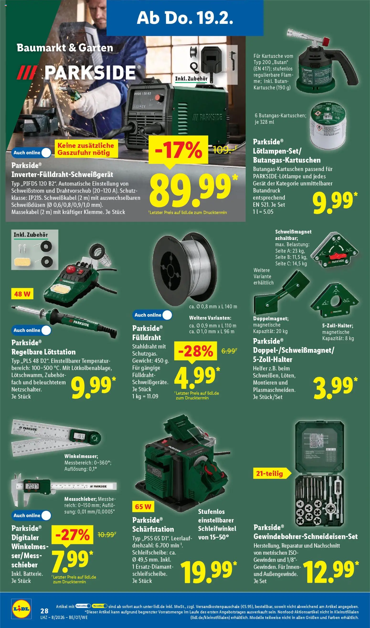 Lidl Prospekt Gedern – gültig ab 16.02.2026 | Seite: 48 | Produkte: Gewicht