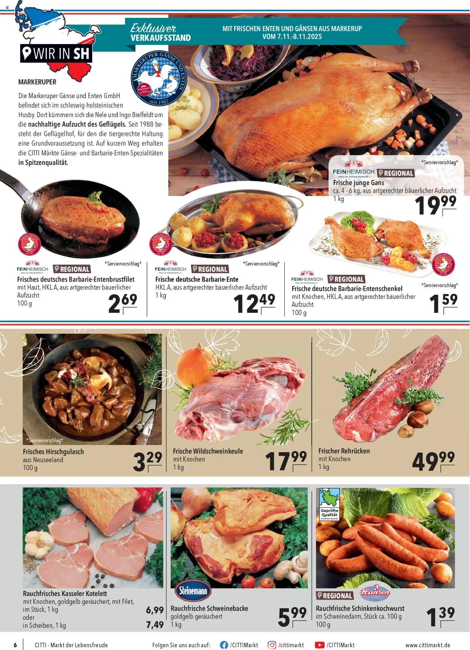 CITTI Markt Prospekt 	 – gültig ab 05.11.2025 | Seite: 6