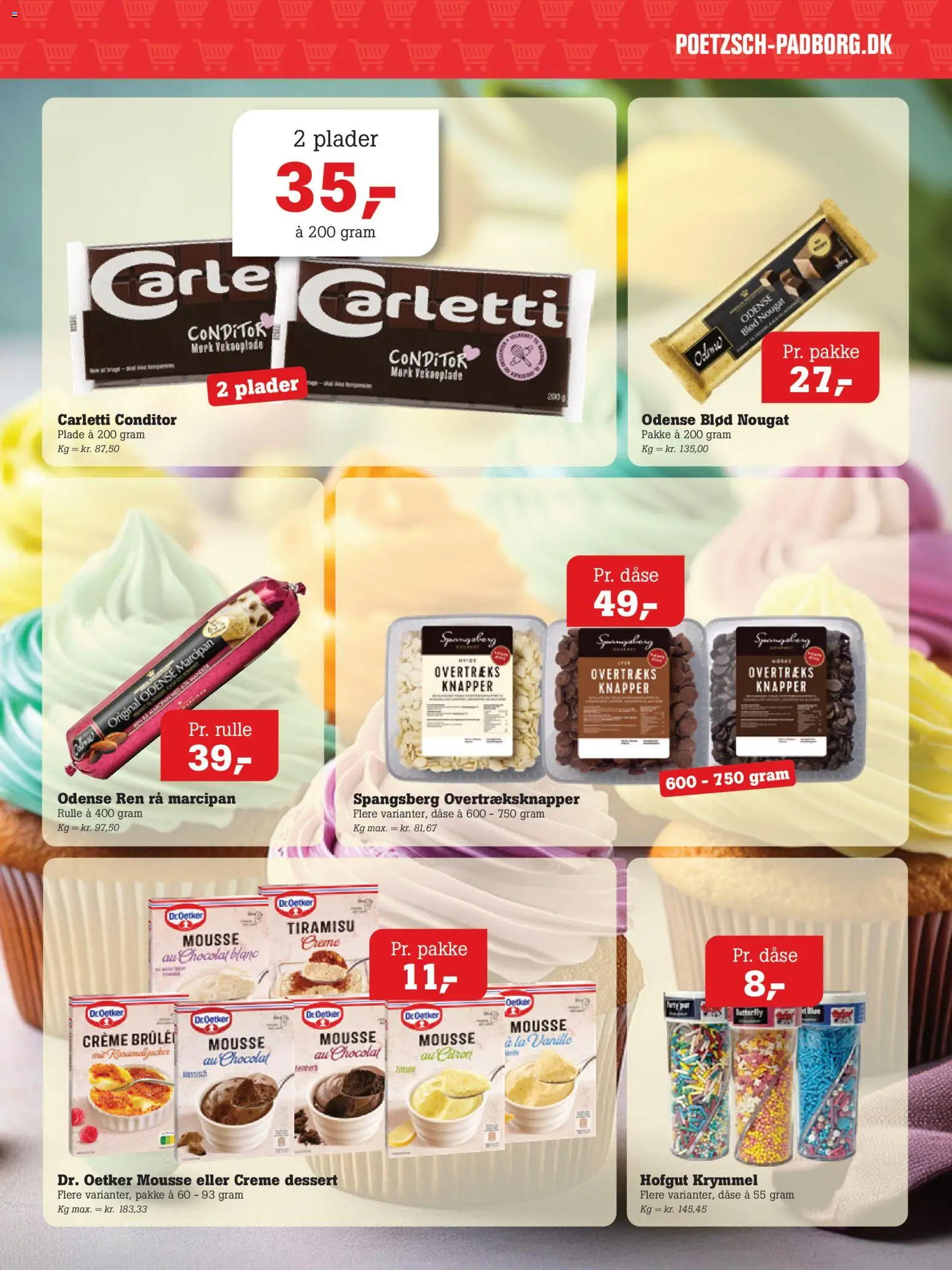 Poetzsch Padborg tilbudsavis – gyldig fra 26.02.2026 | Side: 5 | Produkter: Creme, Marcipan, Nougat, Butterfly