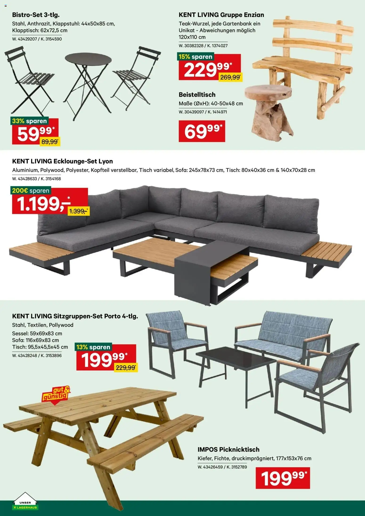 Lagerhaus - Wochen Angebote gültig ab 15.03.2026 | Seite: 6 | Produkte: Sofa, Sessel, Tisch