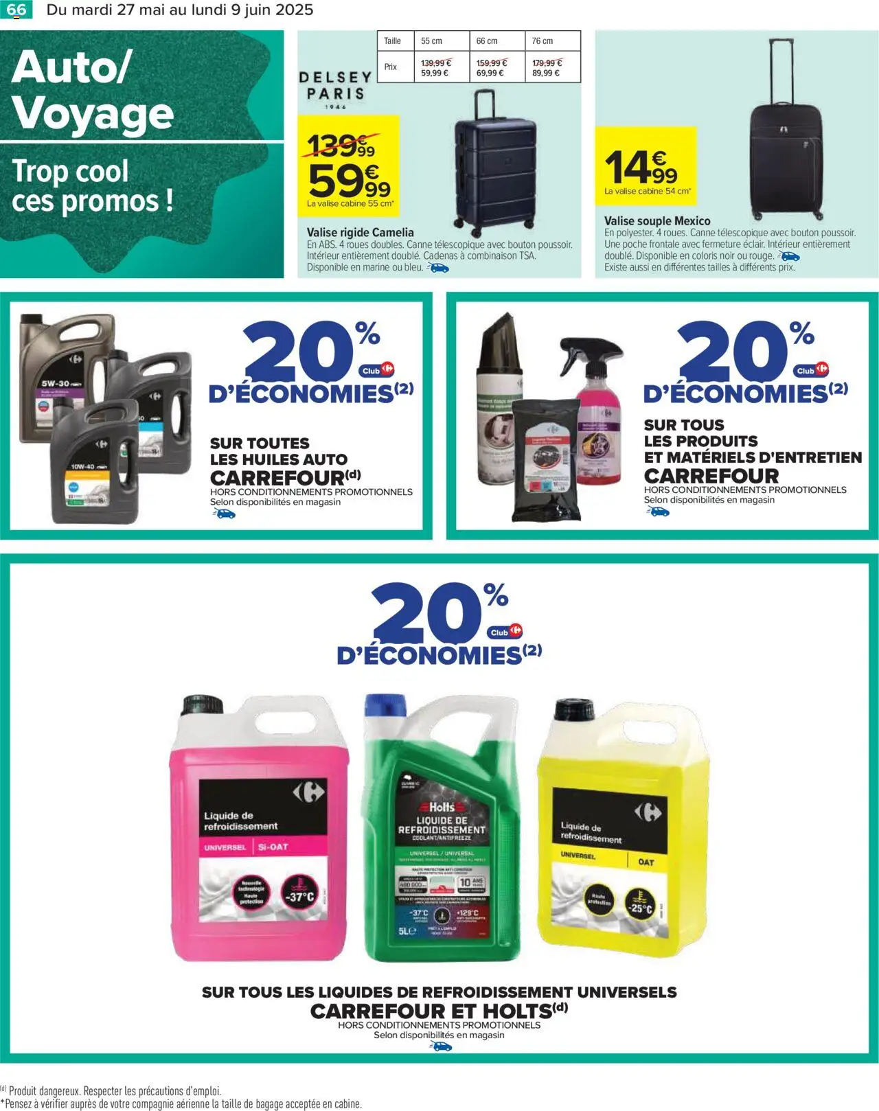  | Page: 68 | Produits: Camelia, Valise cabine, Combinaison, Valise