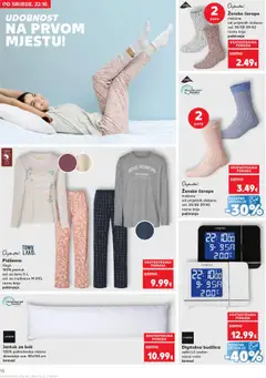 Digitalna budilica, veliki LC-zaslon razne vrste komad - Pregled kataloga iz trgovine Kaufland, vrijedi od 22.10.2025 | Stranica: 10