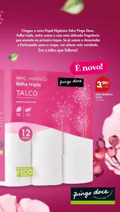 Pré-visualização Pingo Doce folheto válido de 17.02.2026 | Página: 49 | Produtos: Papel higiénico, Fragrância