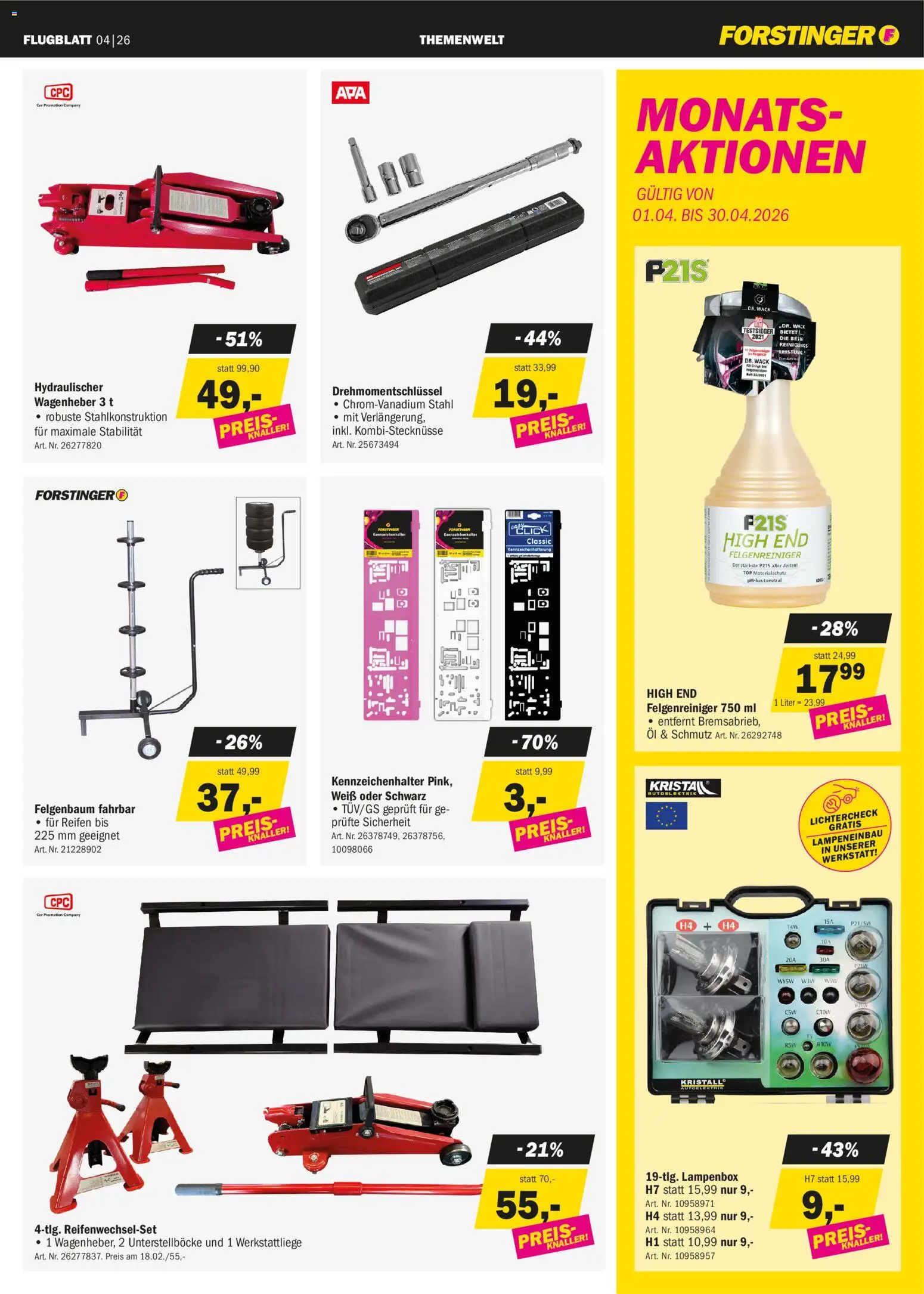 Die besten Angebote | Forstinger Flugblatt ab 25.03.2026 | - Jetzt stöbern! | Austria