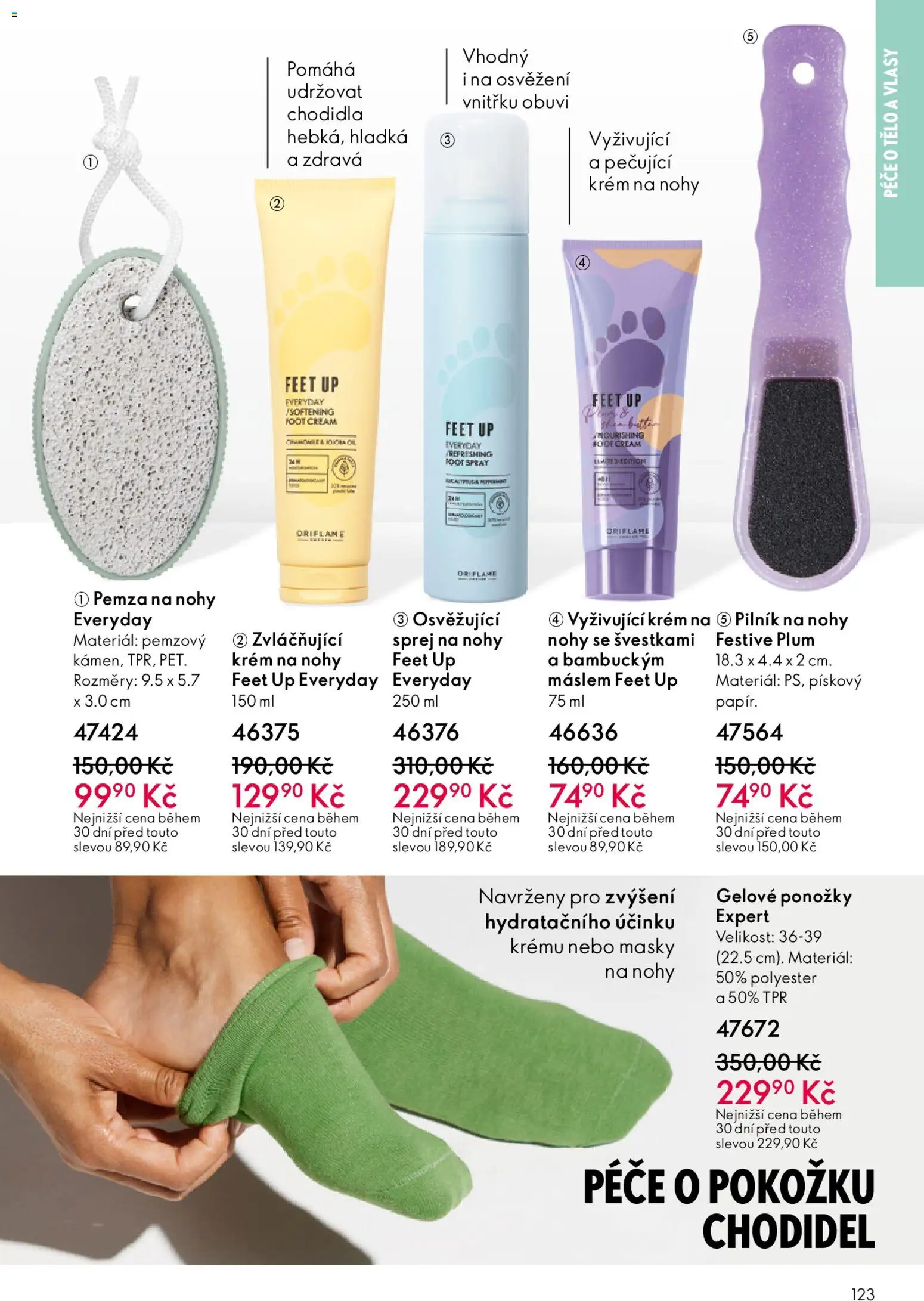 Oriflame katalog č.15/2025 od 22.10.2025 | Strana: 123 | Produkty: Ponožky, Krém