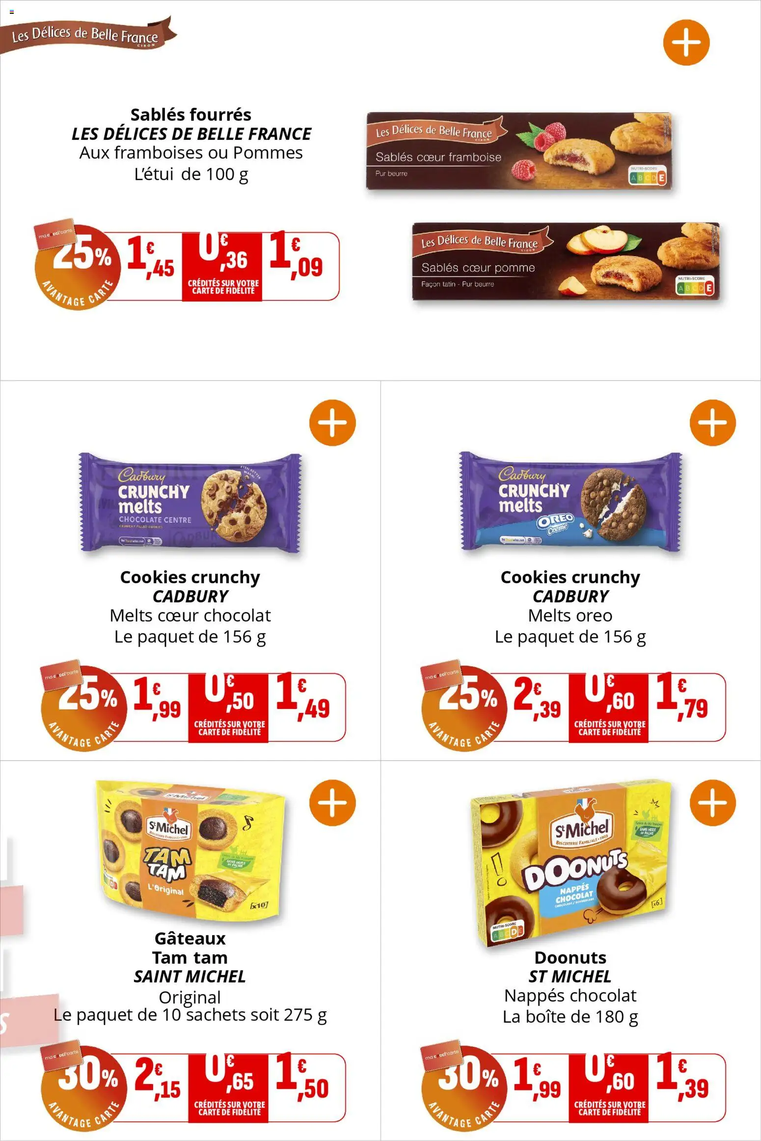 {H1} | Page: 22 | Produits: Framboise, Cookies, Huile, Pommes