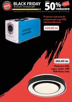 Ofertele Brico Depot valabile de la 30.10.2025 | Pagină: 6 | Produse: Plafonieră