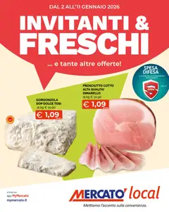 Anteprima del volantino Mercatò Local catalogo valido a partire dal 02.01.2026