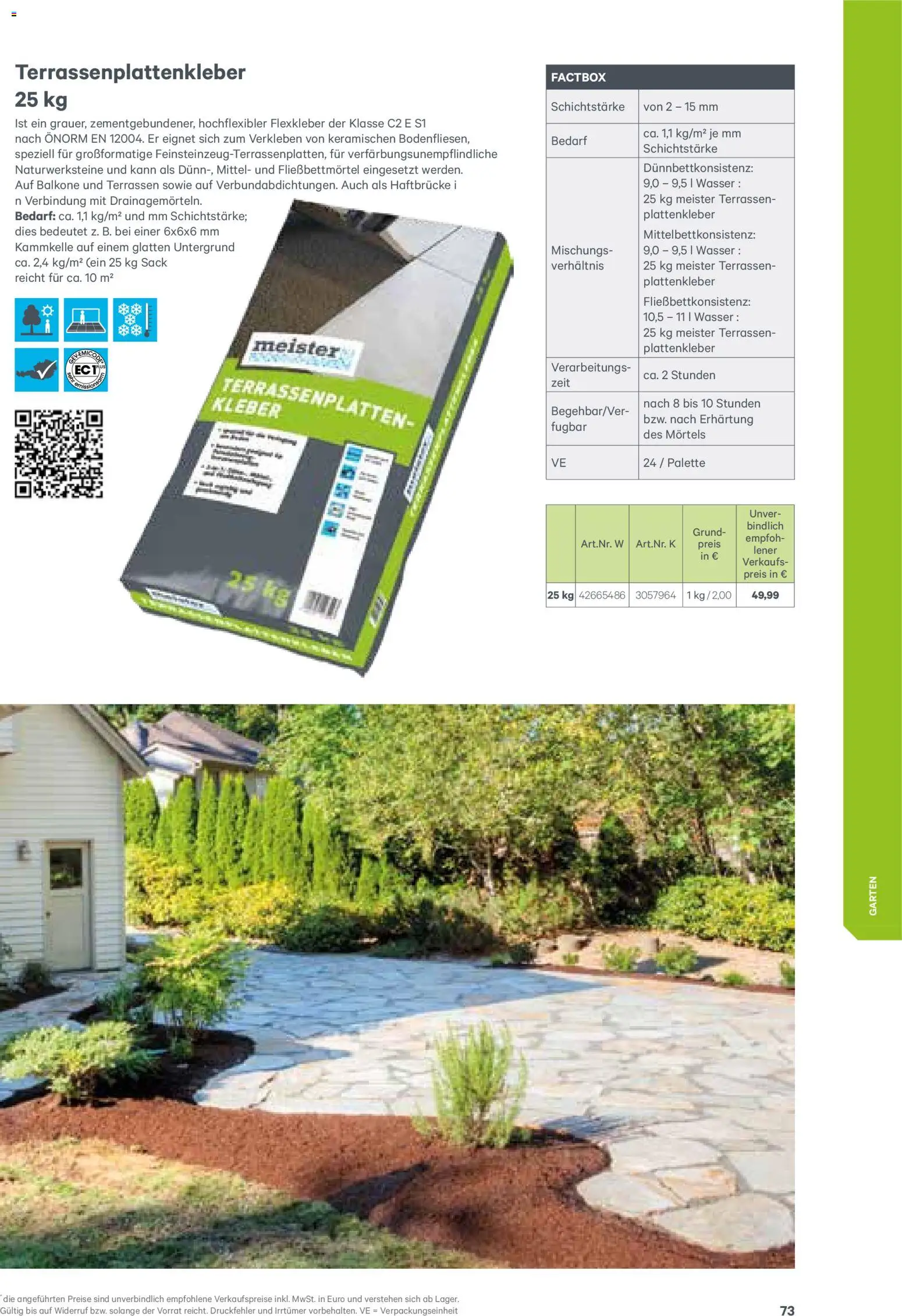 Lagerhaus  Meister Katalog 2026 gültig ab 02.01.2026 | Seite: 73 | Produkte: Wasser