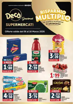 Anteprima del volantino Decò volantino Gourmet Roma valido a partire dal 06.03.2026