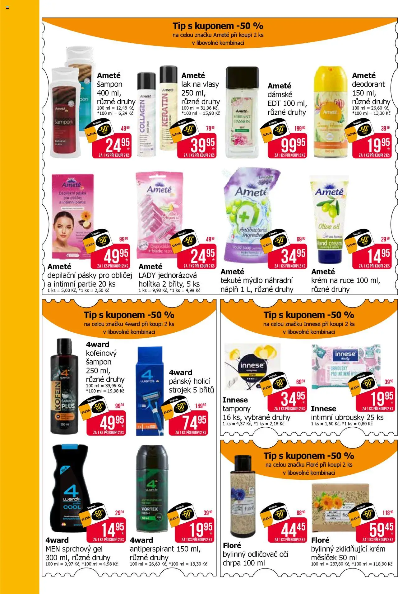 TETA Drogerie leták od 19.06.2025 | Strana: 5 | Produkty: Krém na ruce, Makeup, Krém, Holicí strojek