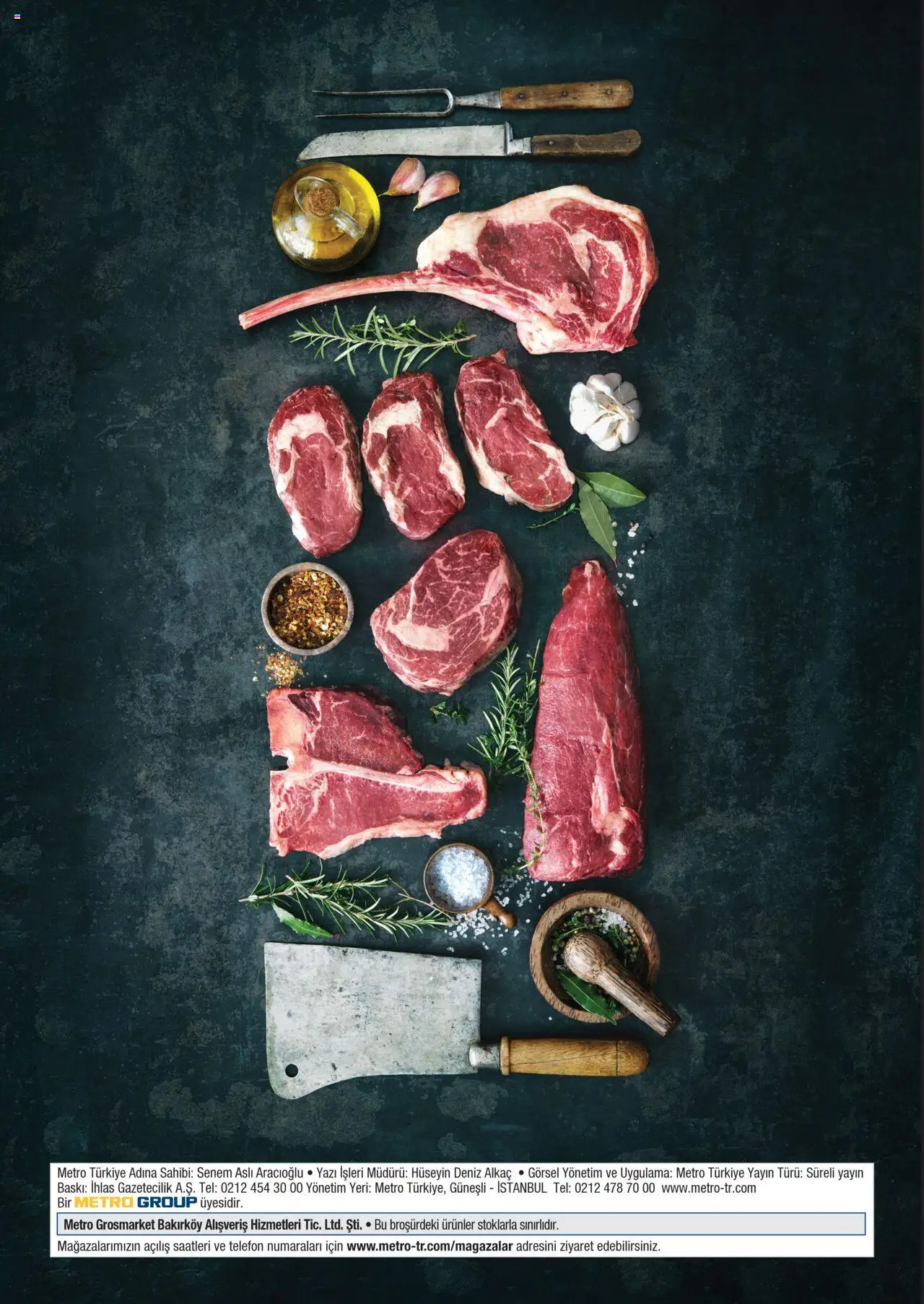 Metro Chef Steak Serisi - 03.03.2025 tarihinden itibaren geçerlidir | Sayfa: 38 | Ürünler: Baskı, Telefon